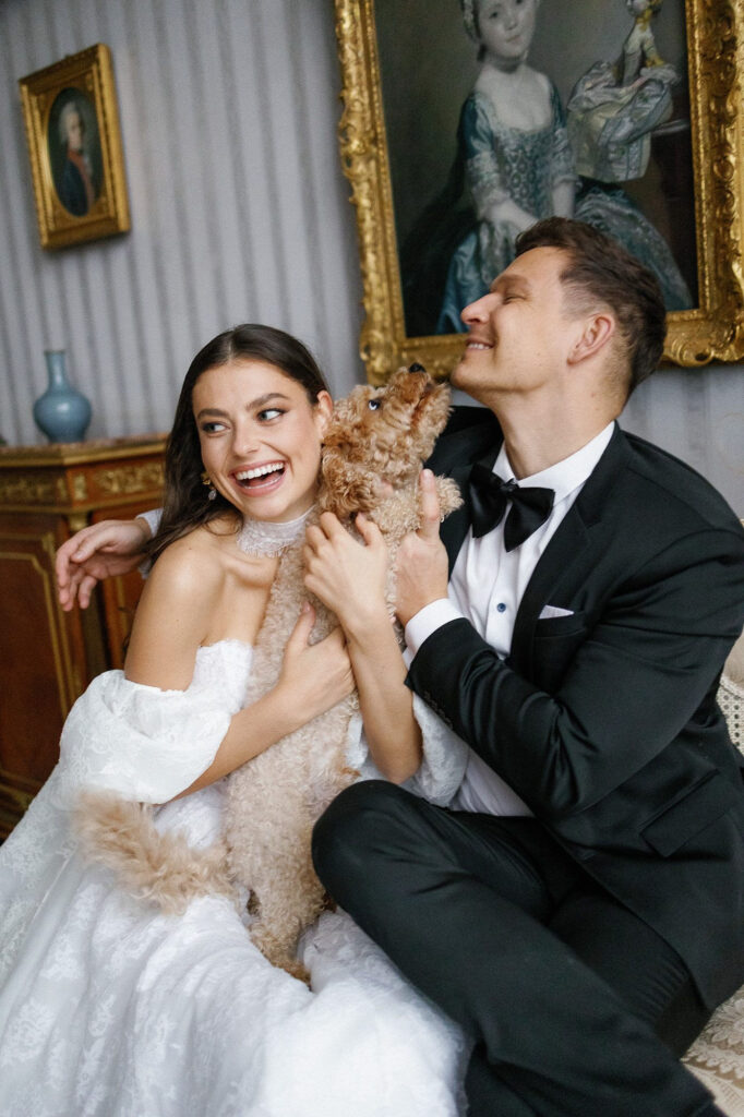 Modernes Brautkleid in der Bridal Boutique Heidelberg